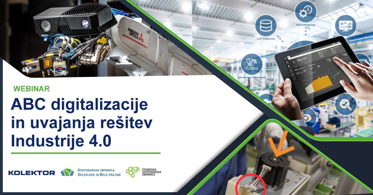 ABC digitalizacije in uvajanja rešitev Industrije 4.0