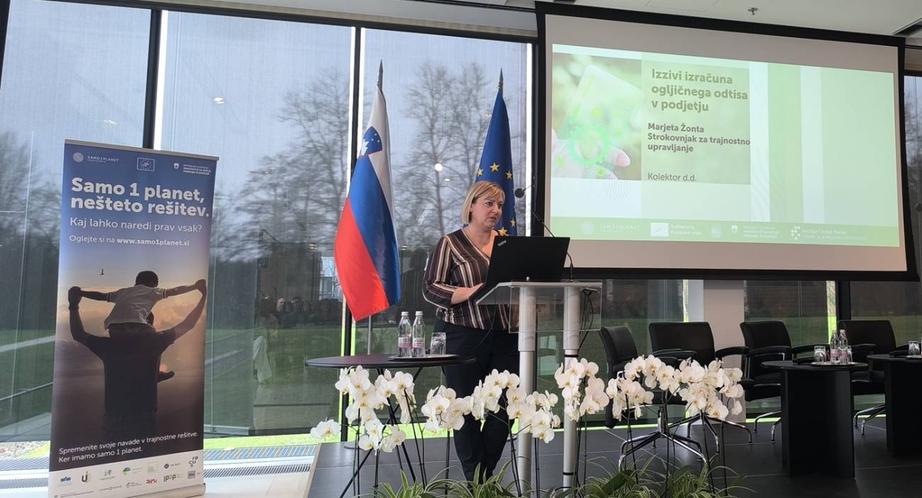 Marjeta Žonta, vodja trajnostnega razvoja v skupini Kolektor.​