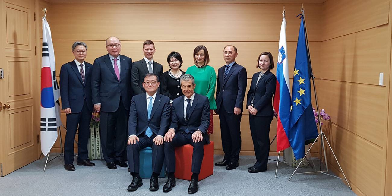 Odprtje slovenskega konzulata v Južni Koreji in imenovanje novega častnega konzula za Slovenijo
