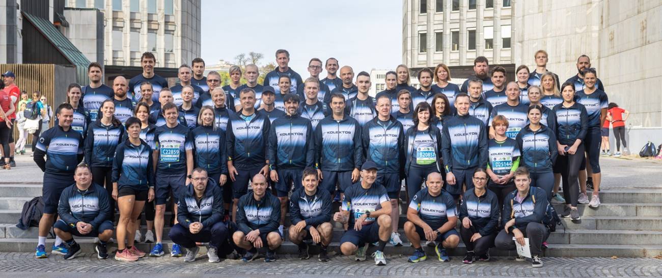 Več kot 230 tekačev, ena ekipa: Kolektor na Ljubljanskem maratonu